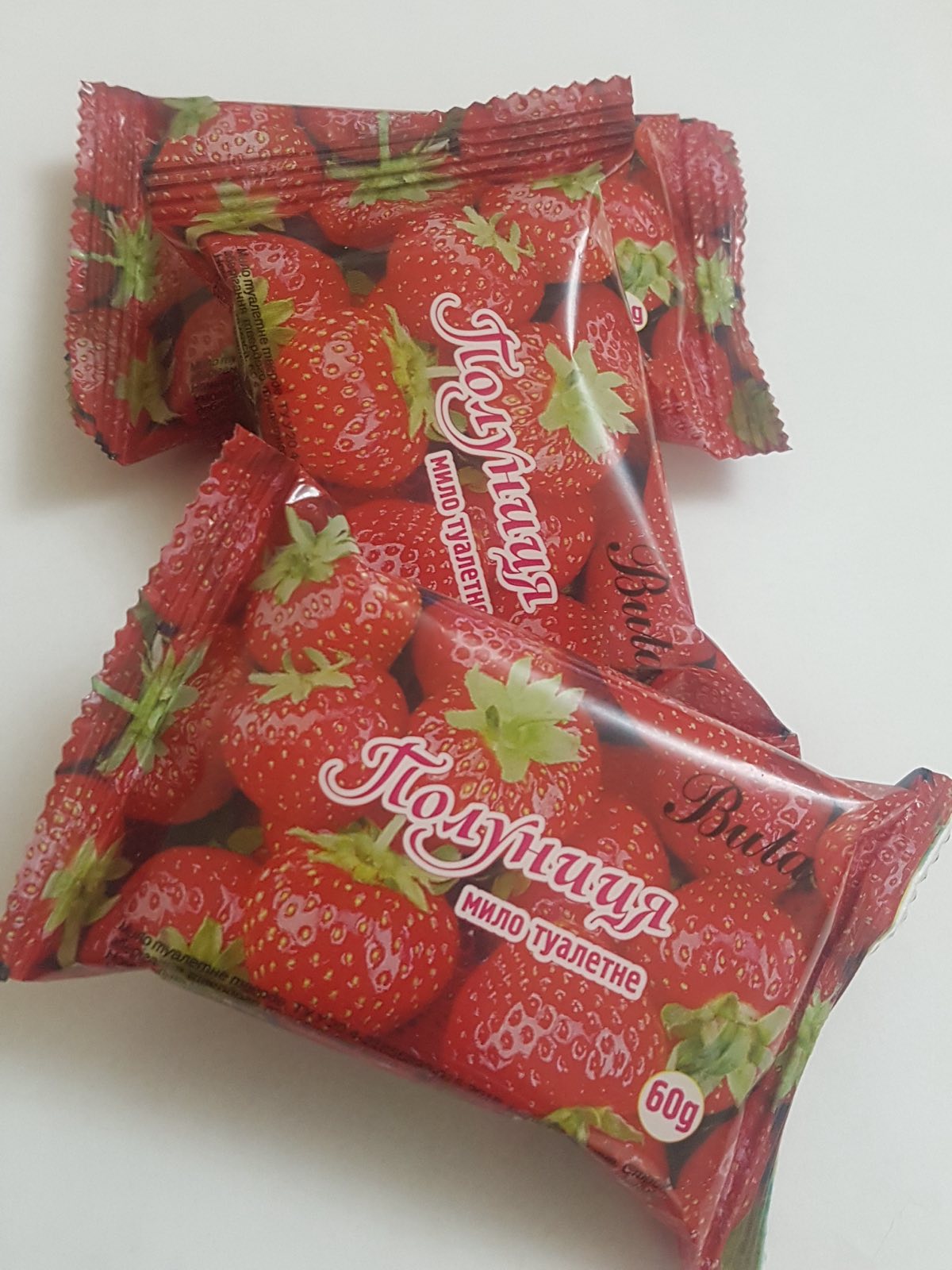 Мило туалетне Полуниця